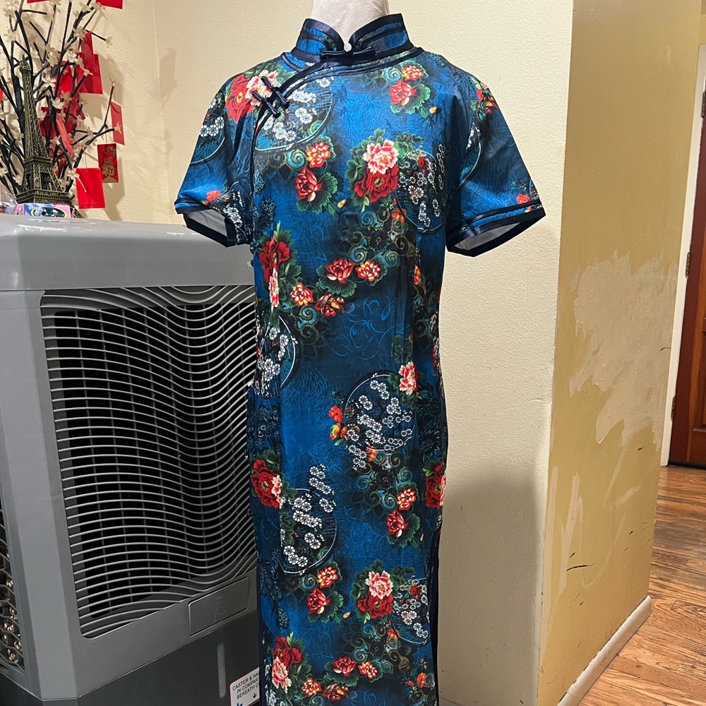 4XL cheongsam ，chinese traditional dress，cheongsam #7